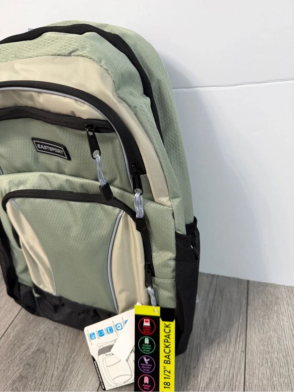 Eastsport Unisex 18” Backpack NWT